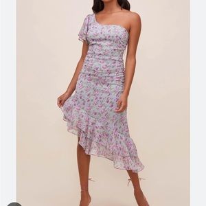 ASTR one shoulder Lisa dress size Small NEVER WORN